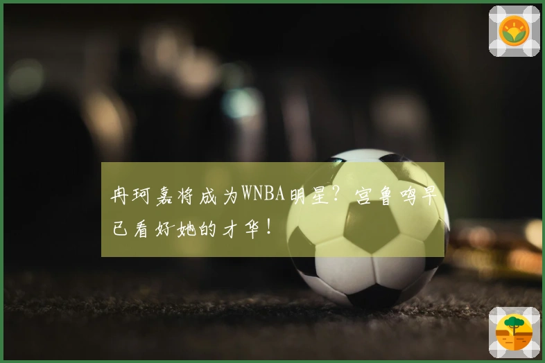 冉珂嘉将成为WNBA明星？宫鲁鸣早已看好她的才华！